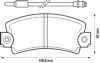 BENDIX 571337B Brake Pad Set, disc brake